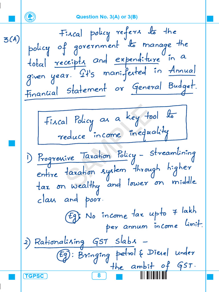 Fiscal Policy for Income Inequality Reduction | PDF | Taxes | Economies