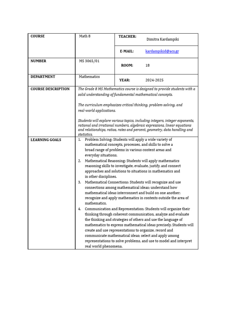 CLASS 8 MATH LECTURE GUIDE PDF 2024 visual data 3