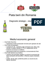 Studiu de Caz Industria Berii Din Romania
