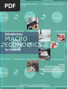 Introductory Macro Economics For Class 12th - by Sandeep Garg (2024-25 Examination)