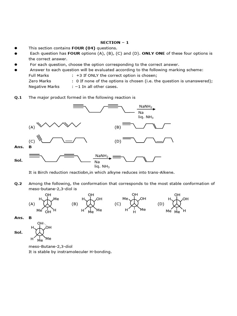 Chem 2021 p1 solutions pdf ion chemical reactions