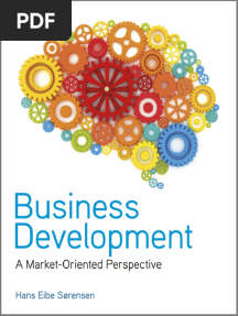 Business Development A Market-Oriented Perspective - Hans Eibe Sorensen