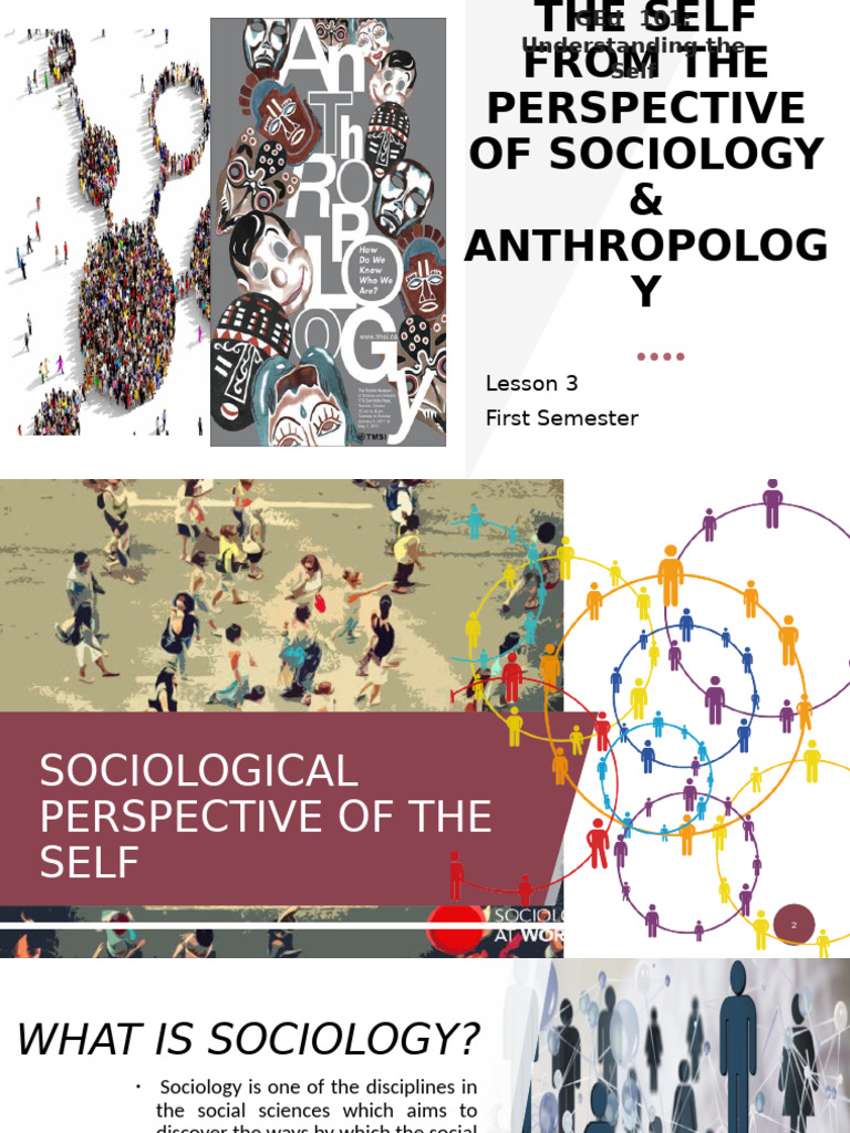 Lesson 3 Self From The Perspective of Sociology and Anthropology | PDF ...
