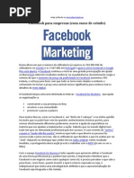 Marketing Digital - Facebook Para Empresas (Com Casos de Estudo)