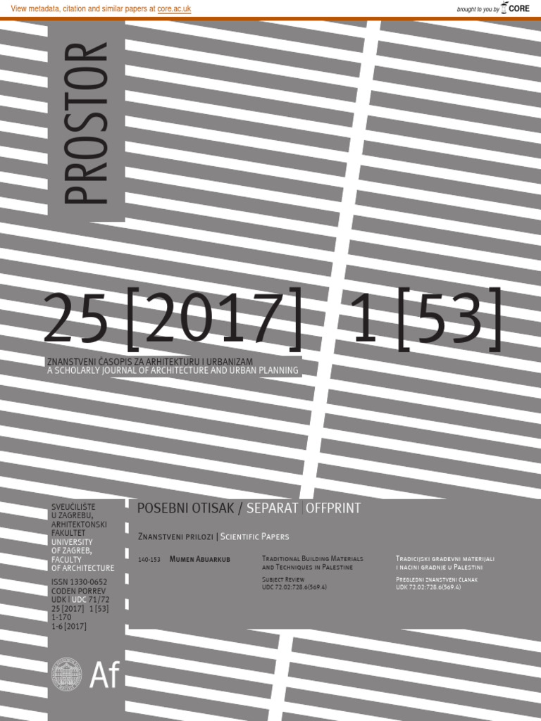 Traditional Building Materials and Techn | PDF | Lime (Material ...