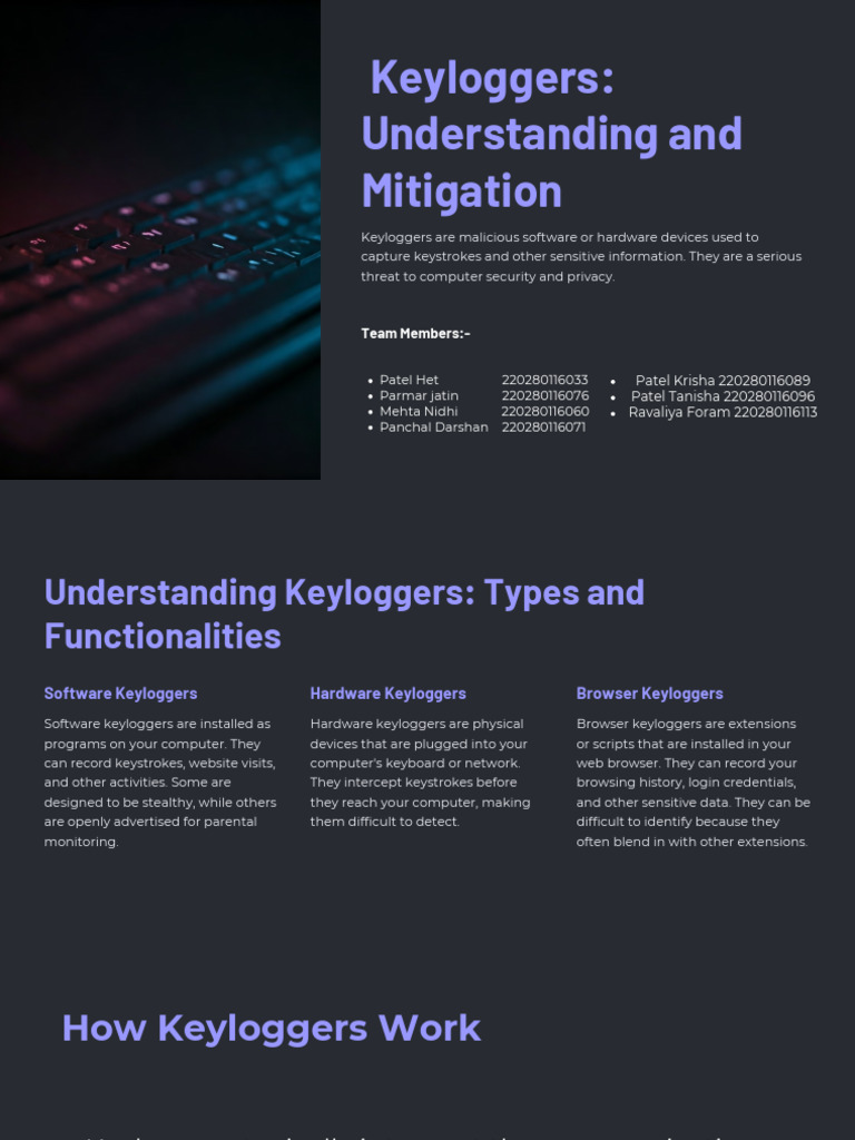 Keyloggers: Detection and Prevention Guide | PDF | Security | Computer ...