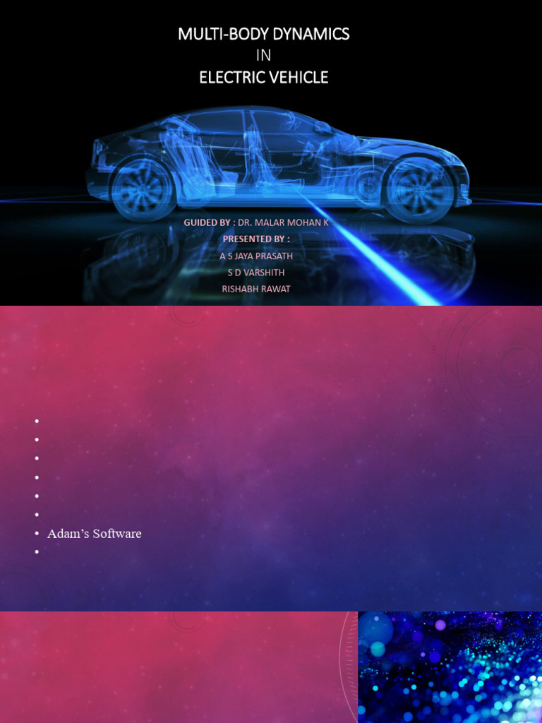 Multi-Body Dynamics in Electric Vehicles | PDF | Vehicles | Engines