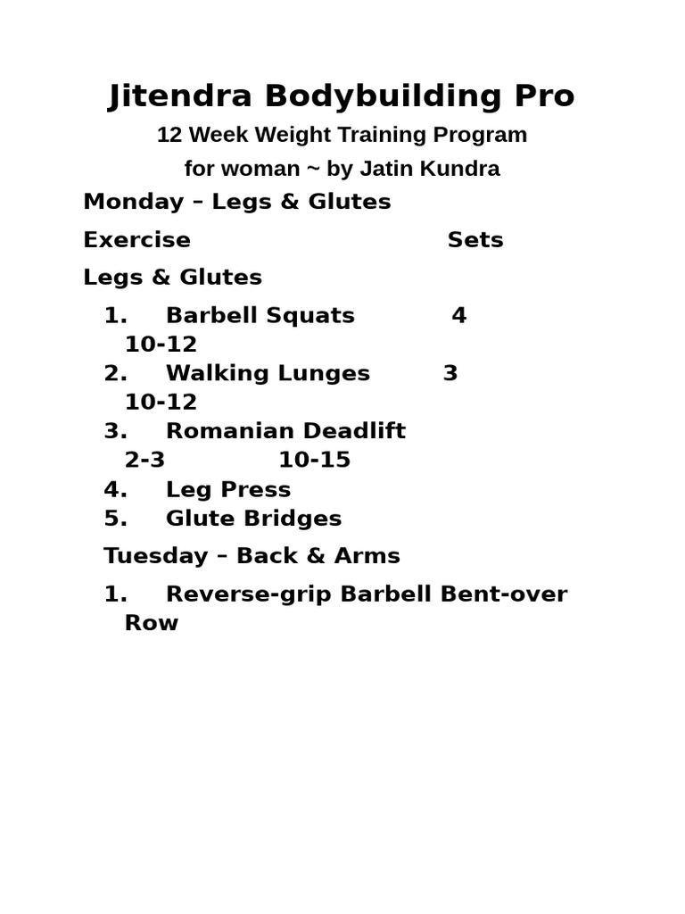 AJ Styles Inspired Workout Plan | PDF | Wellness