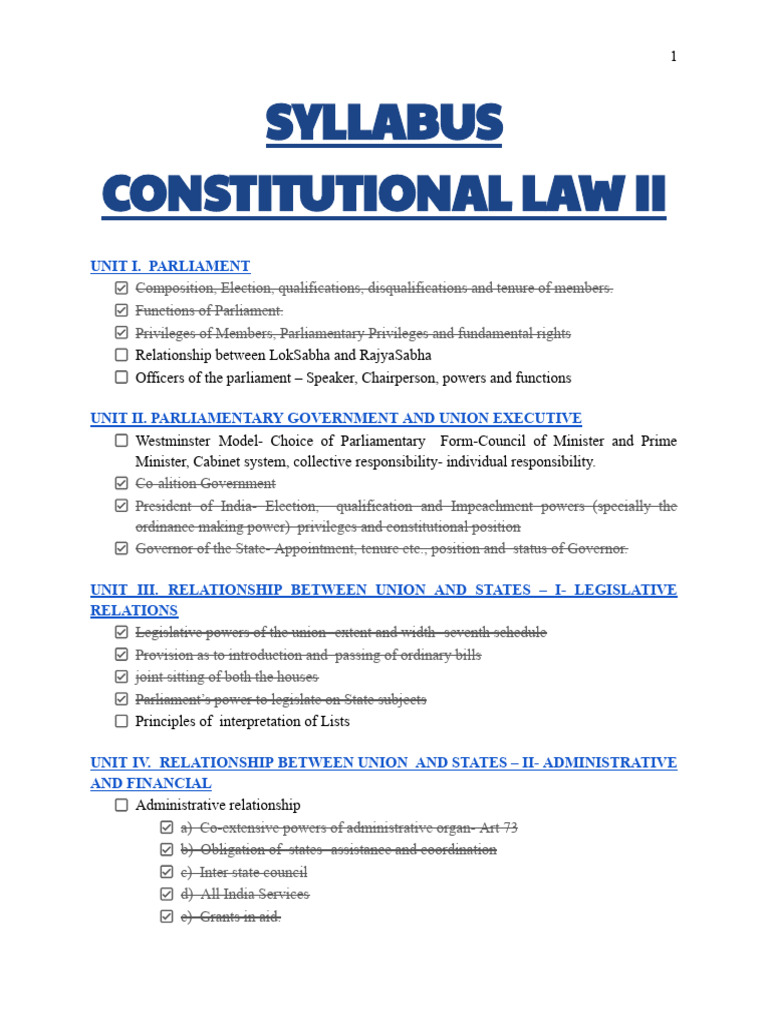 Constitutional Law II | PDF | Pardon | Accountability