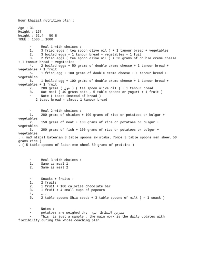 Nour month 2 update 1 pdf