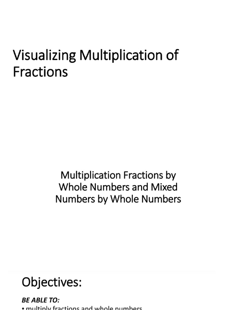 Multiplying Fractions Part 2 1 Pdf