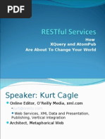 RESTful Services Presentation (Balisage)