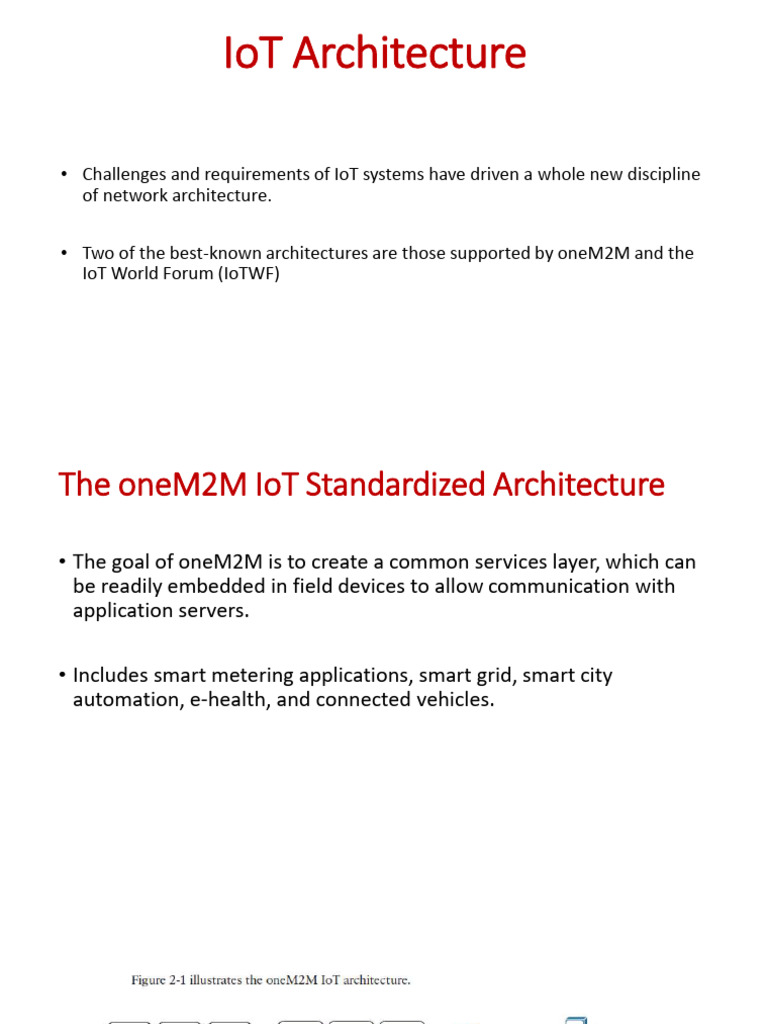 IoT Architecture: oneM2M and IoTWF Models | PDF | Internet Of Things ...