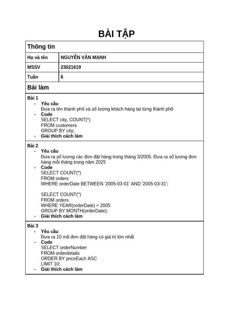(TH) Template Nộp Bài Tập | PDF
