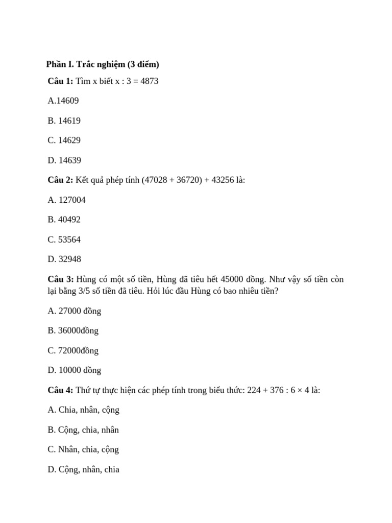 Toán | PDF