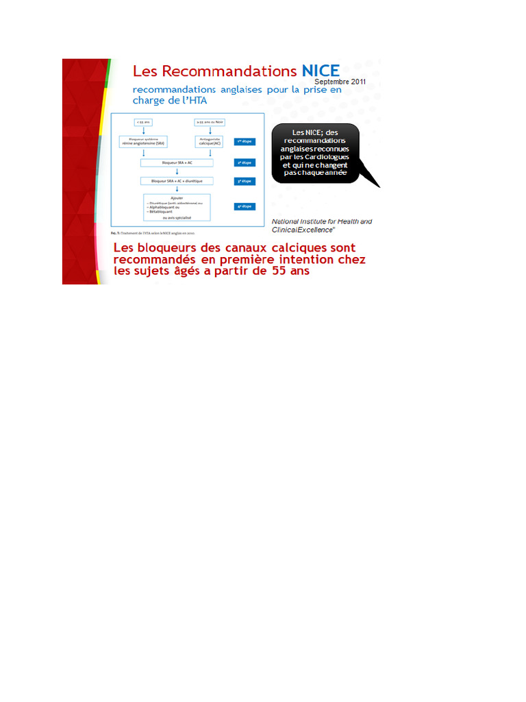 Recommandation Nice | PDF