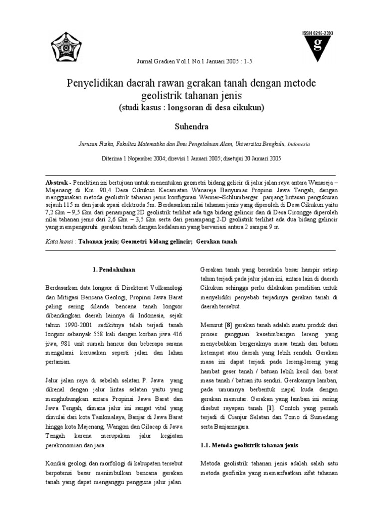 Suhendra Longsor | PDF