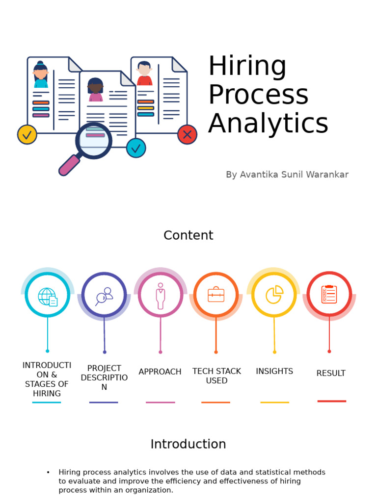 Hiring Process Analytics Overview | PDF | Recruitment | Analytics