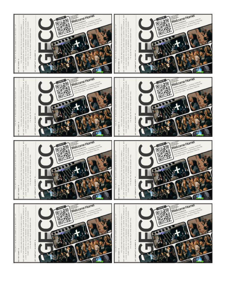 Gfcc Cards | PDF