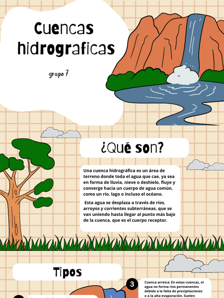 Tipos de cuencas hidrográficas | PDF | Agua | Río