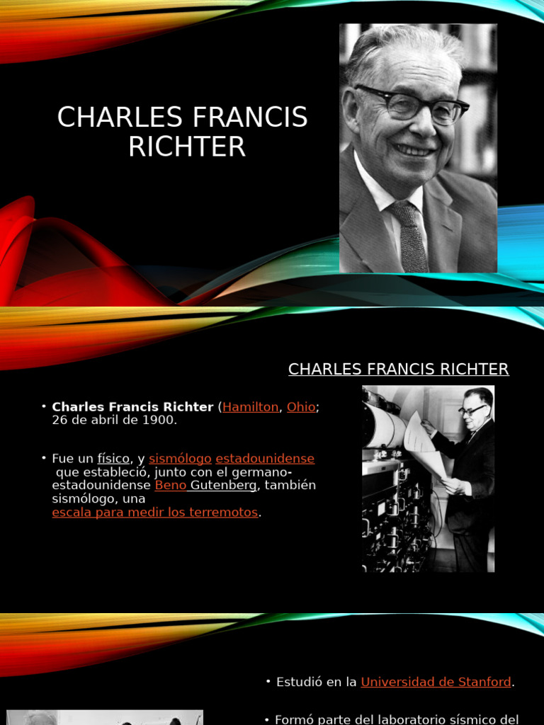 Charles F. Richter y la Escala Sísmica | PDF