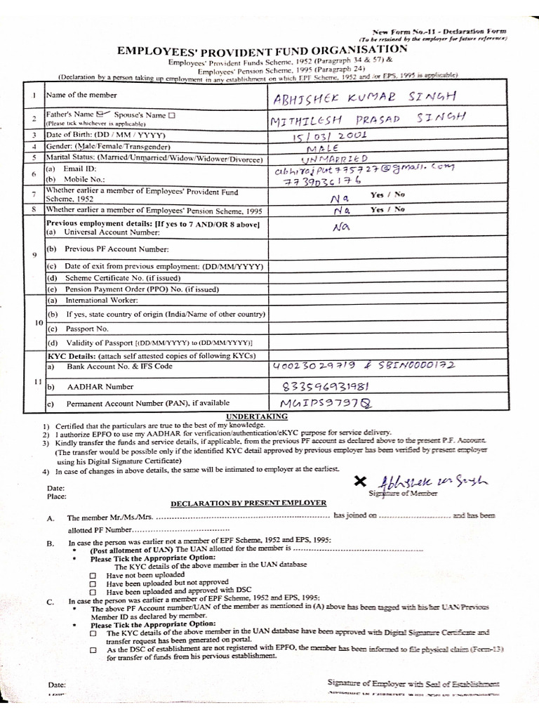 Form 11 | PDF