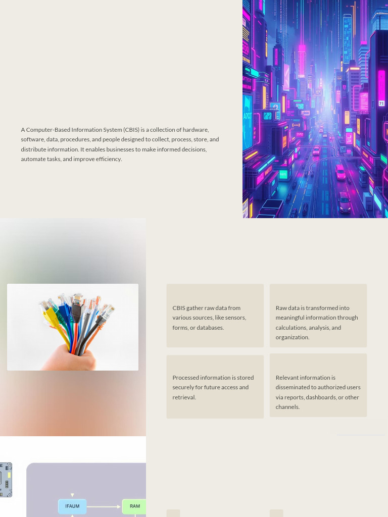 Introduction To CBIS Computer Based Information System | PDF ...