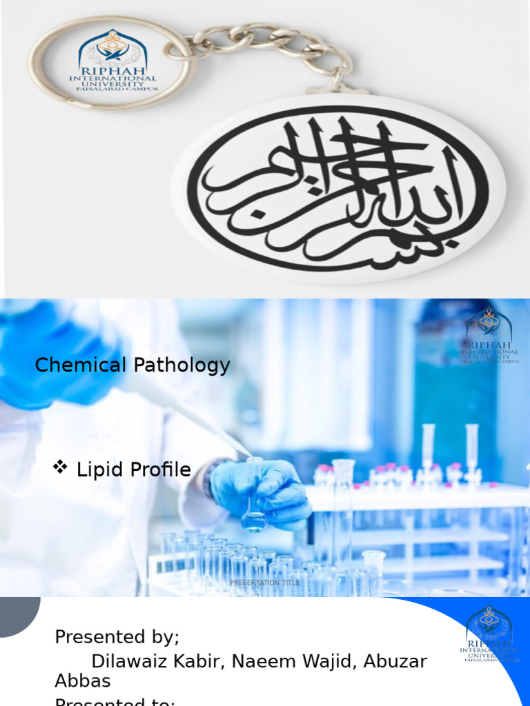 LIPID Profile 1 | PDF | Lipoprotein | Low Density Lipoprotein