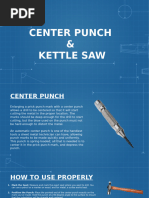 Use of A Center Punch | PDF | Drilling | Drill