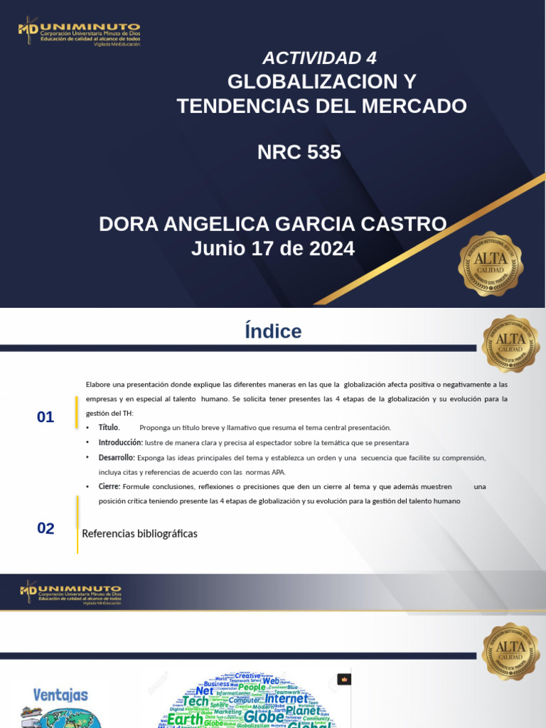 La Globalizacion En Las Empresas Pdf Business Globalización