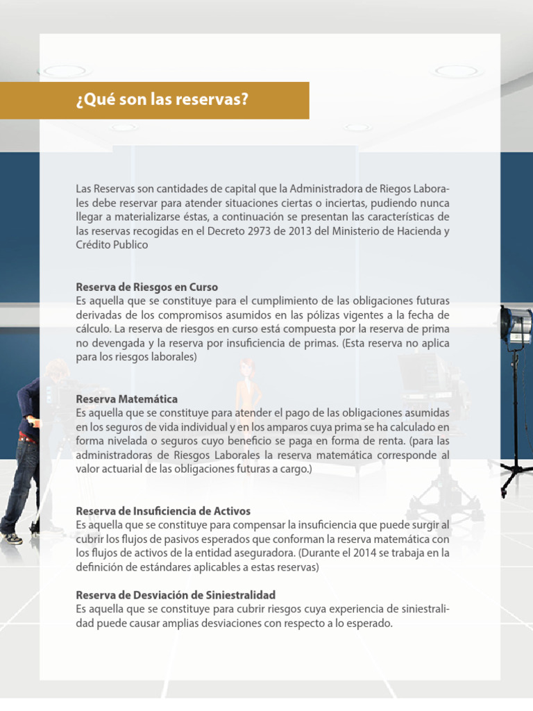 Tipos y Modelos de Reservas en Seguros | PDF | Seguro | Economias