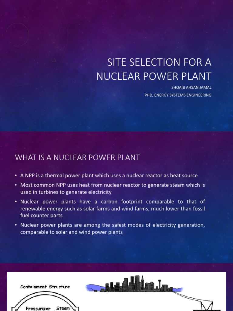 Nuclear Plant Site Selection Guide | PDF | Nuclear Power Plant | Power ...