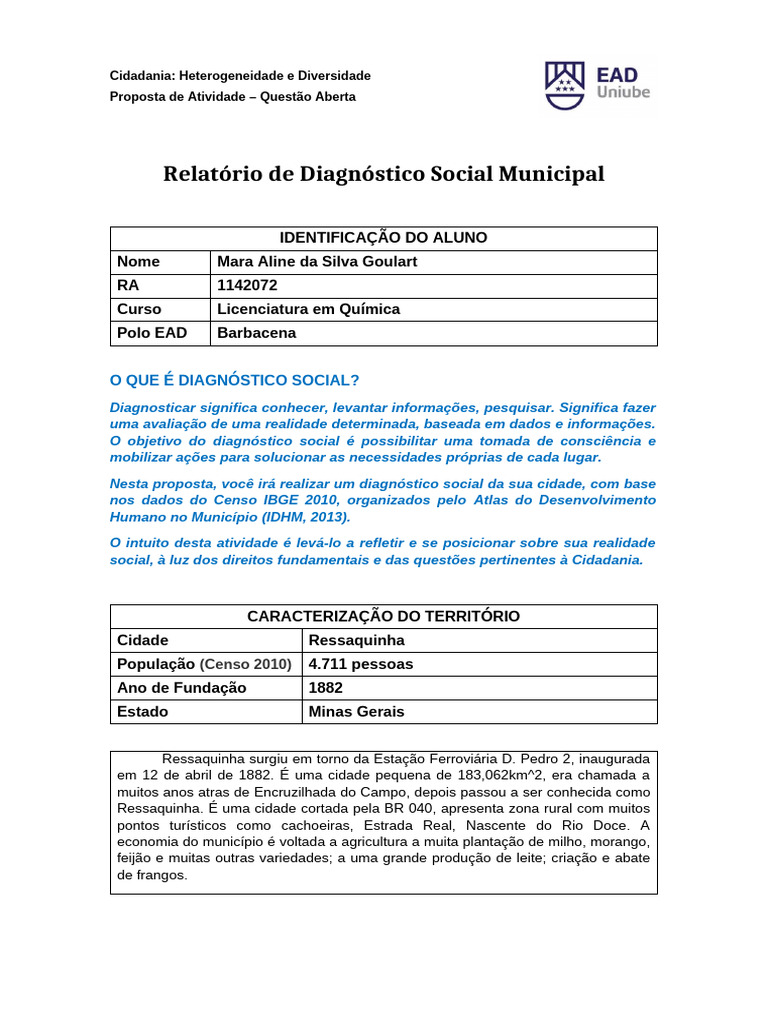 Acqa Acabado | PDF | Pobreza | Pobreza e Pessoas em Situação de Rua