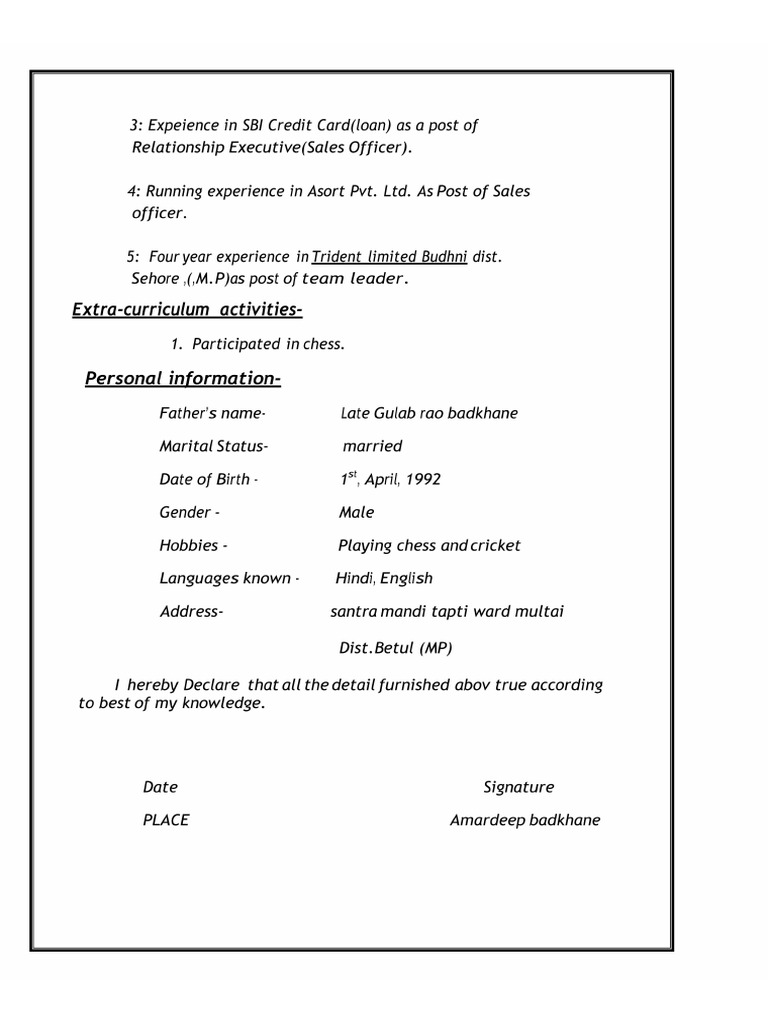 Amardeep New Resume 2024 PDF