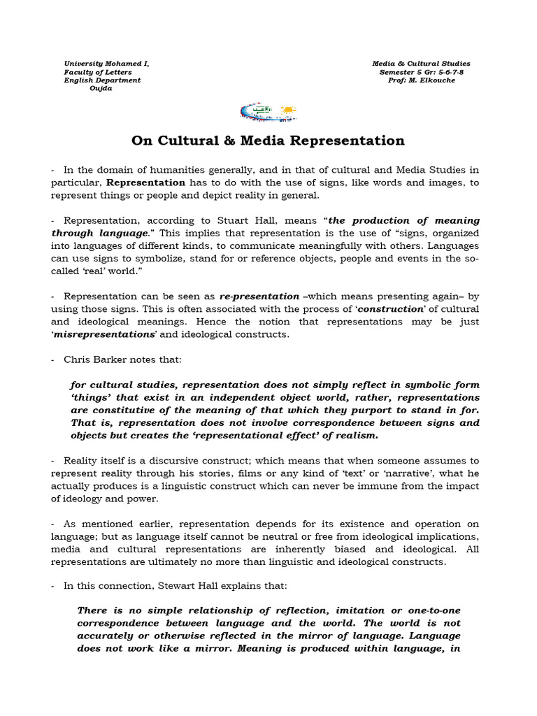 On Cultural Media Representation Pdf God In Islam
