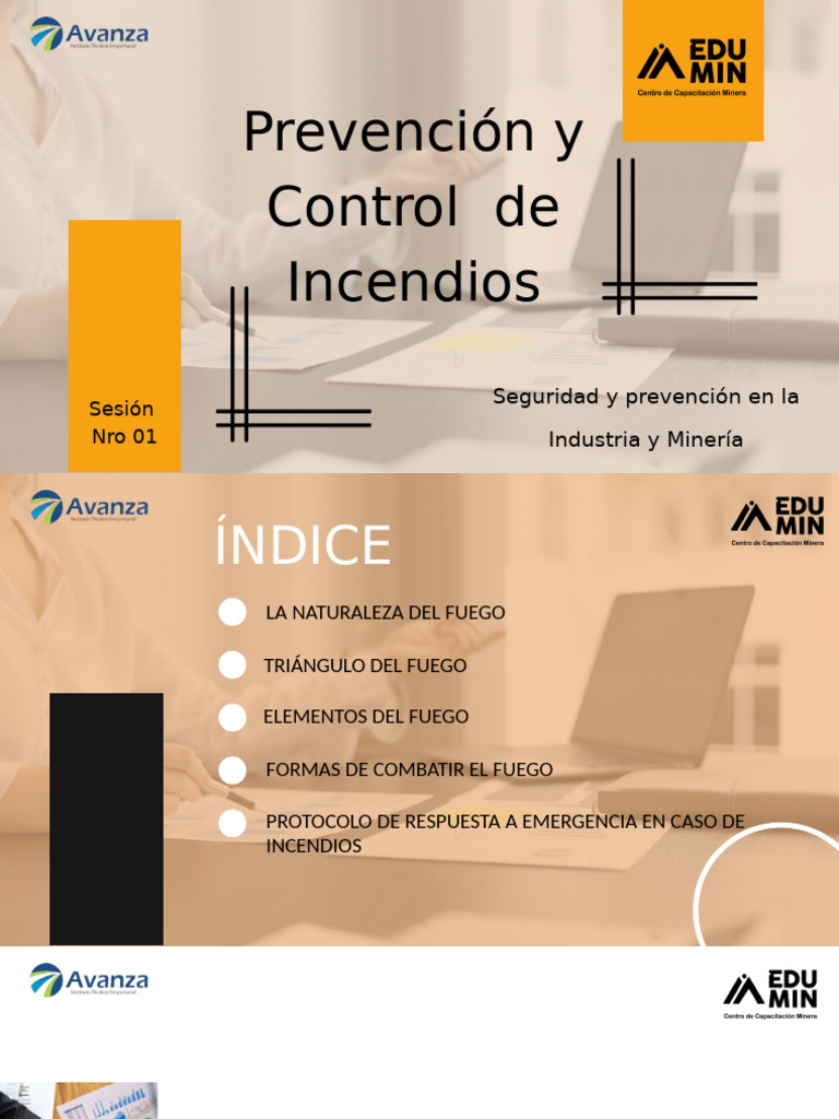 Prevención y Control de Incendios Clase 1 Parte 1 | PDF | Incendios ...