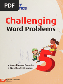 Challenging Word Problems, Grade 5 Singapore Marshall Cavendish Int (S) Pte LTD - 2011 - Marshall Cavendish Education