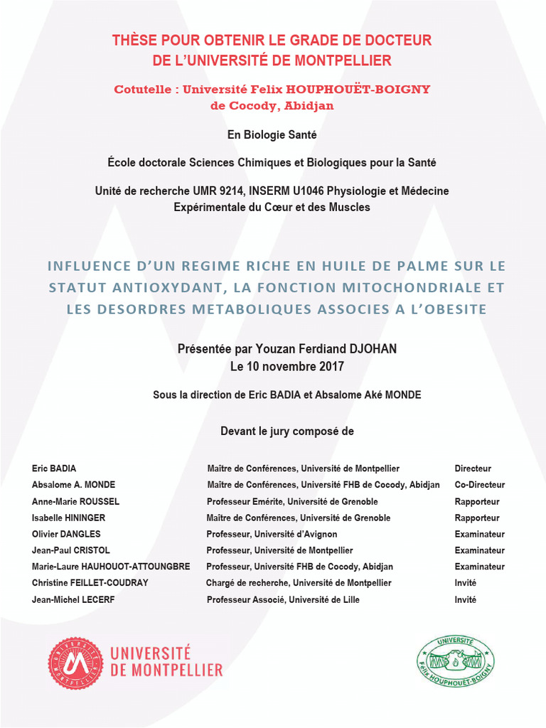 tom Jim Dunlop EJ-F1 Eric Johnson Régime huile de palme et obésité | PDF | Mitochondrie