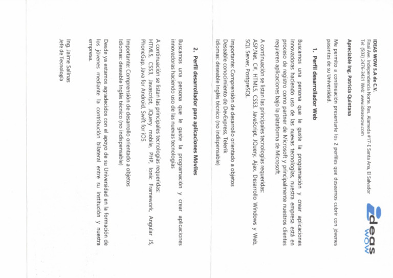 Ideas Wow | PDF