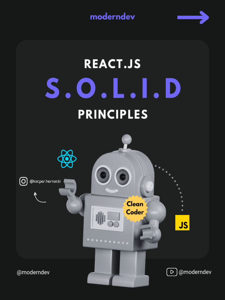 All About ReactJS S.O.L.I.D Principles | PDF | Computers