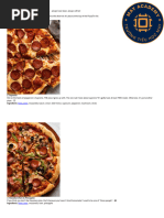 Good Pizza Recipe Book Guide | PDF | Sausage | Sauce