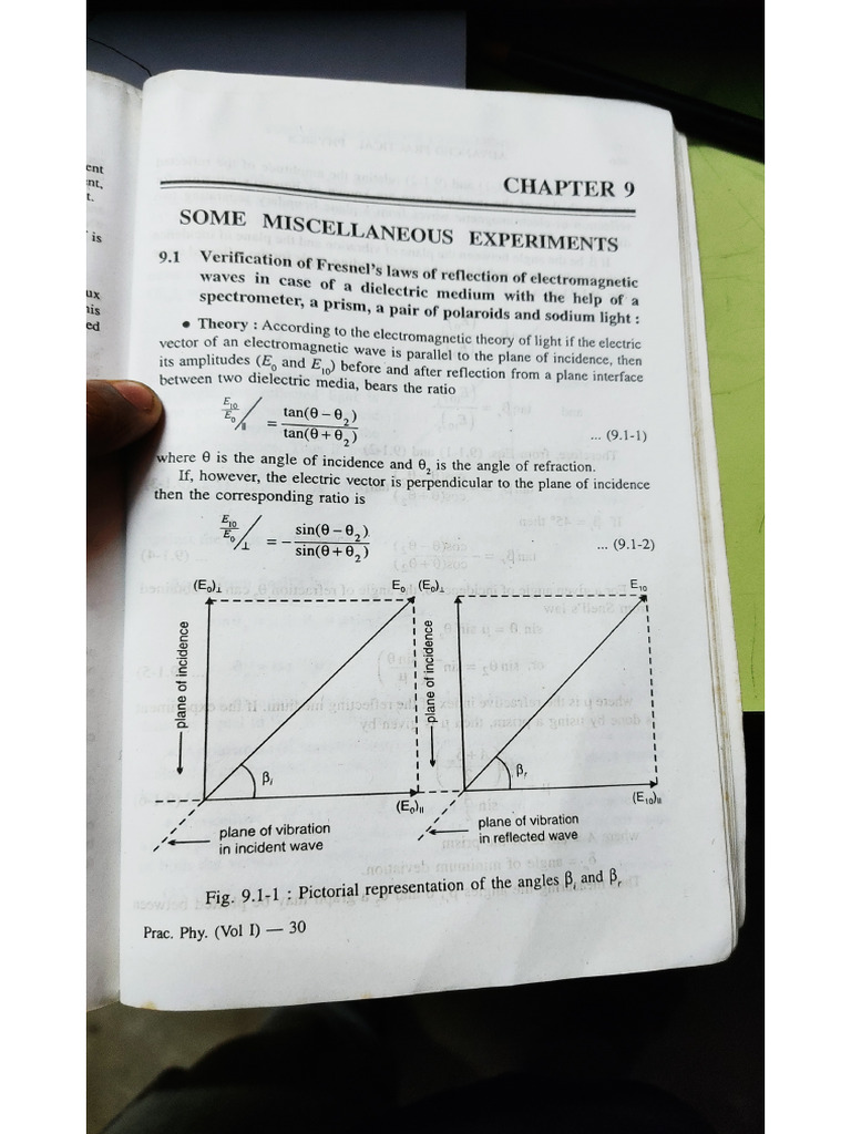 Fresnel Law | PDF