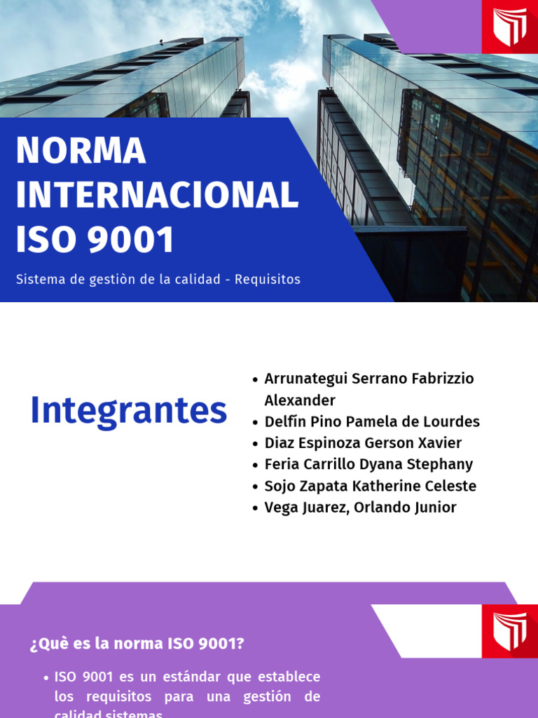 Requisitos de la Norma ISO 9001 | PDF | Calidad (comercial) | Sistema ...