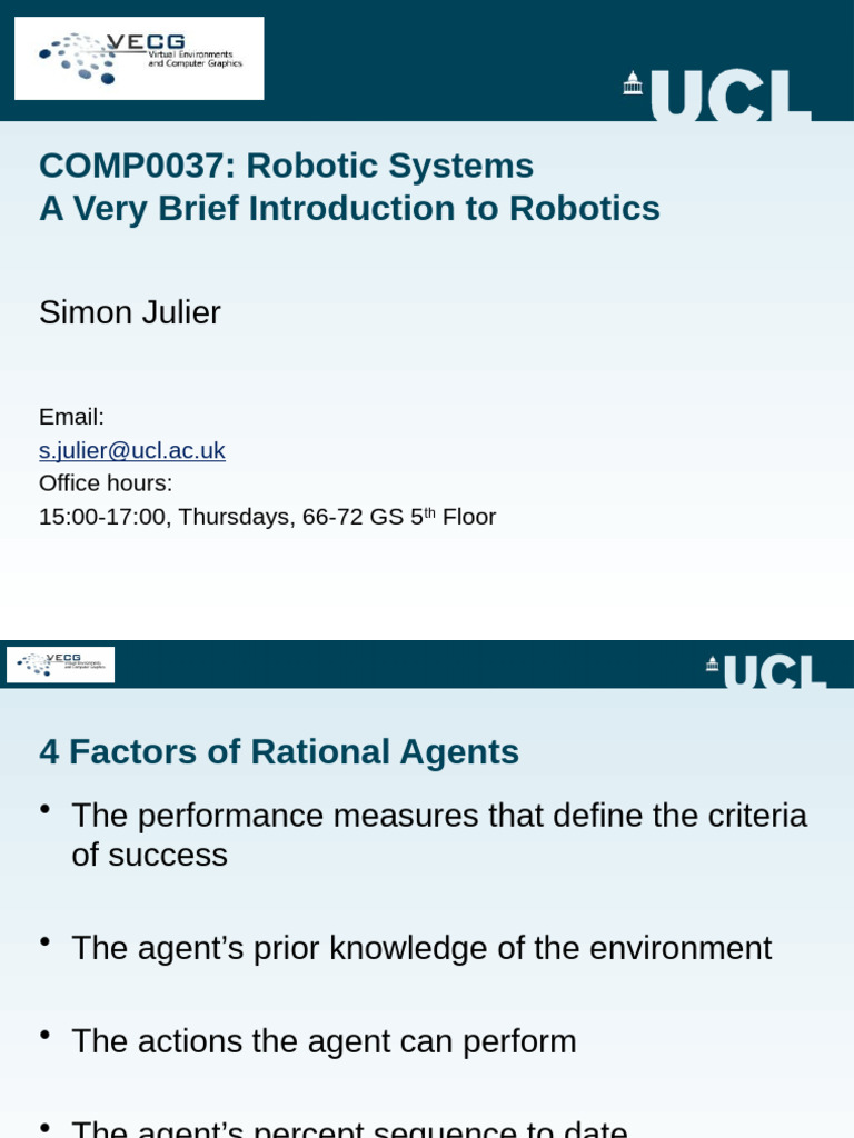 Lecture01B Introduction | PDF | Robotics | Robot
