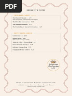 Tatte Fall/Winter Menu 2024-2025 | PDF | Salad | Pickling