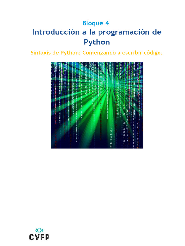 Consejos para Programar en Python | PDF | Python (lenguaje de ...