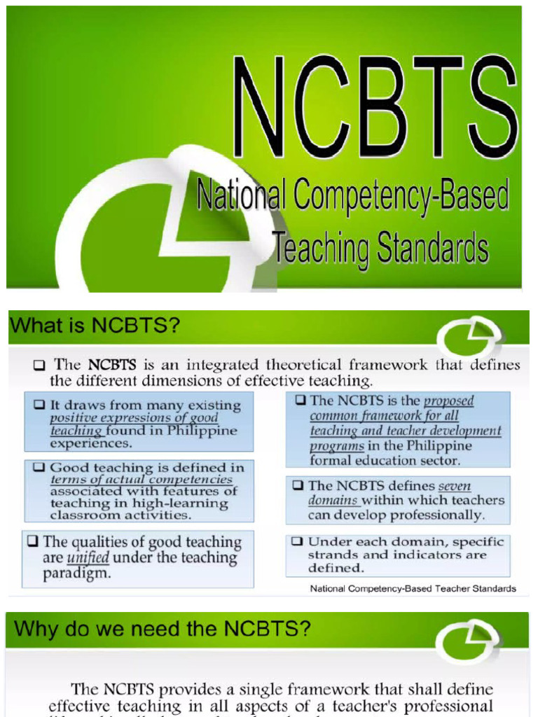 NCBTS | PDF