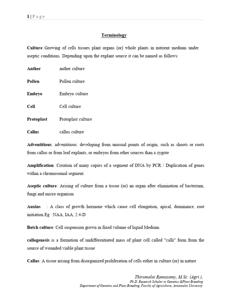 Biotech Notes TMR | PDF | Embryo | Biological Processes