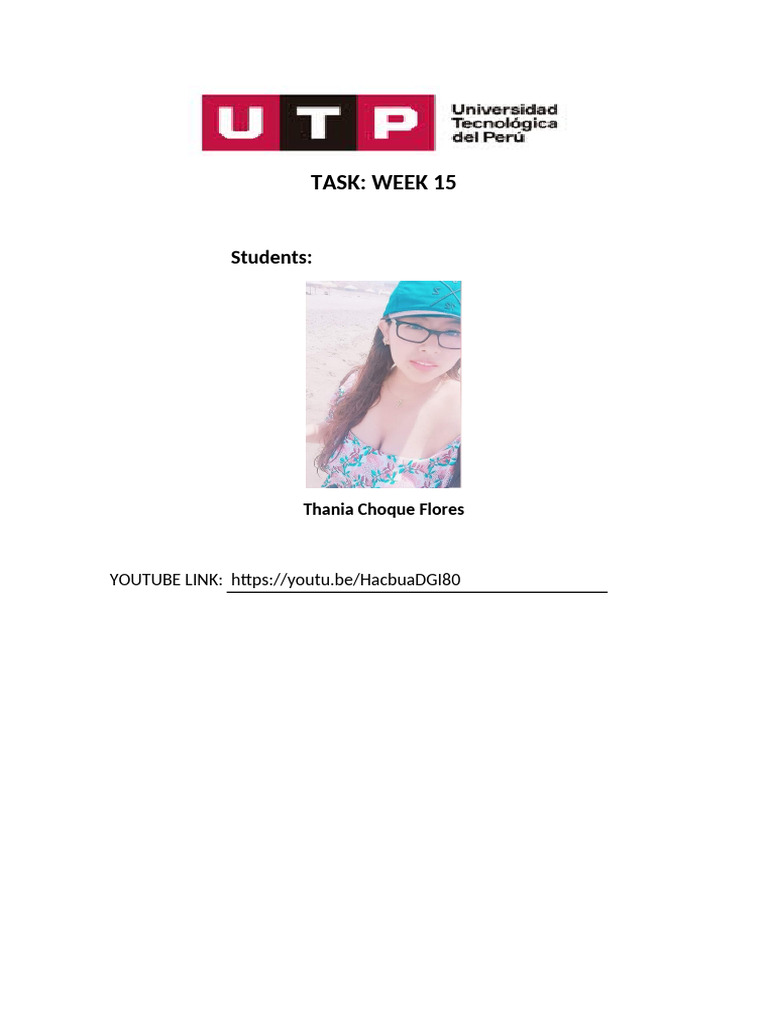 Task Week 15 | PDF