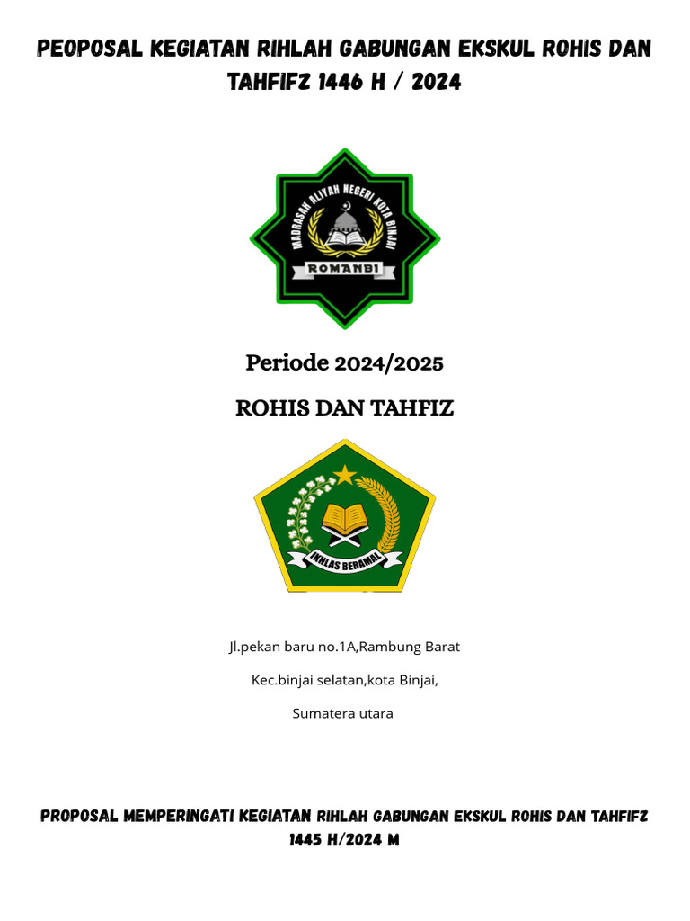 Rihlah Moderasi Beragama 2024 | PDF